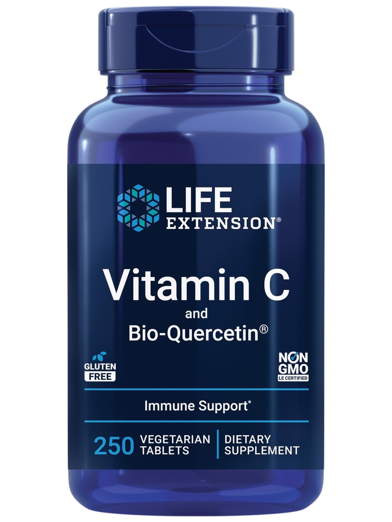 predĺženie života super omega-3 rybí olej, sezamový a olivový extrakt s vitamínom C & Bio-Quercetinomy - 240 softgels & 250 tabliet