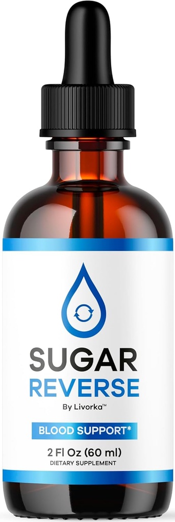 LIVORKA Sugar Reverse - Cukor Reverse Drops, Cukor, Cukor Reverse Reviews, Cukor Reverse Drops Official Liquid Supplement Support Support, SugarReverse Drop, 1 fľaša na 1 mesiac