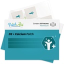 PatchAid D3/Calcium Topical Patch 30-dňová dodávka (dávka 2)