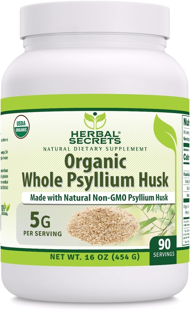 Bylinné tajomstvá Celo Psyllium Husk Powder Supplement 