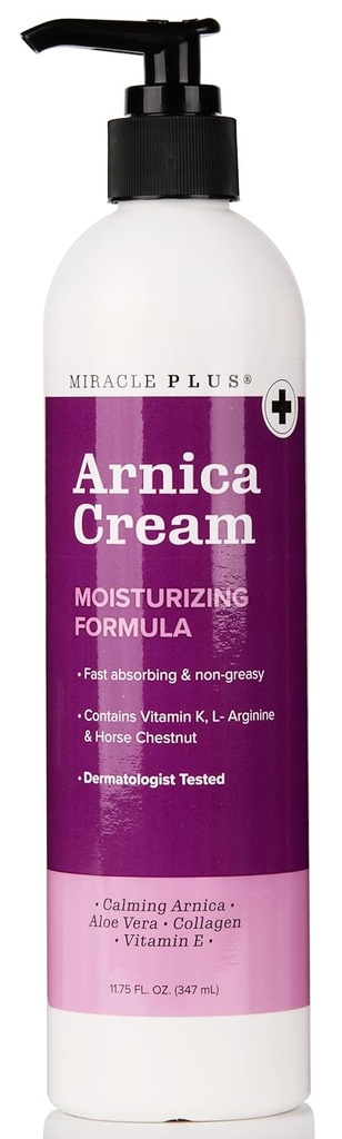 Miracle Plus Arnica krém Bruise Relief Lotion for Bruising And Opuch on Skin 