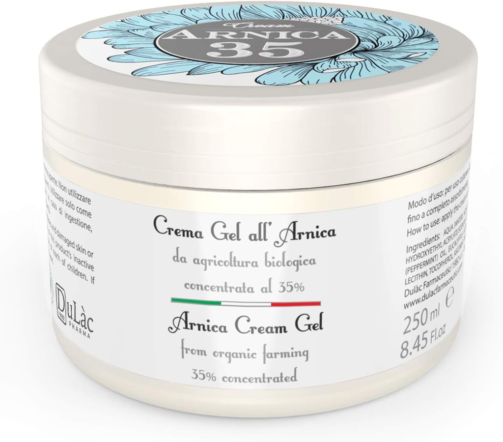 Dulàc - Arnica krém 8.45 Fl Oz Bohaté na organické Arnica Montana extrakty, Arnica Bruise krém extra sila Tiež ideálne pre svalovú a kĺbovú úľavu, opuch a Edema
