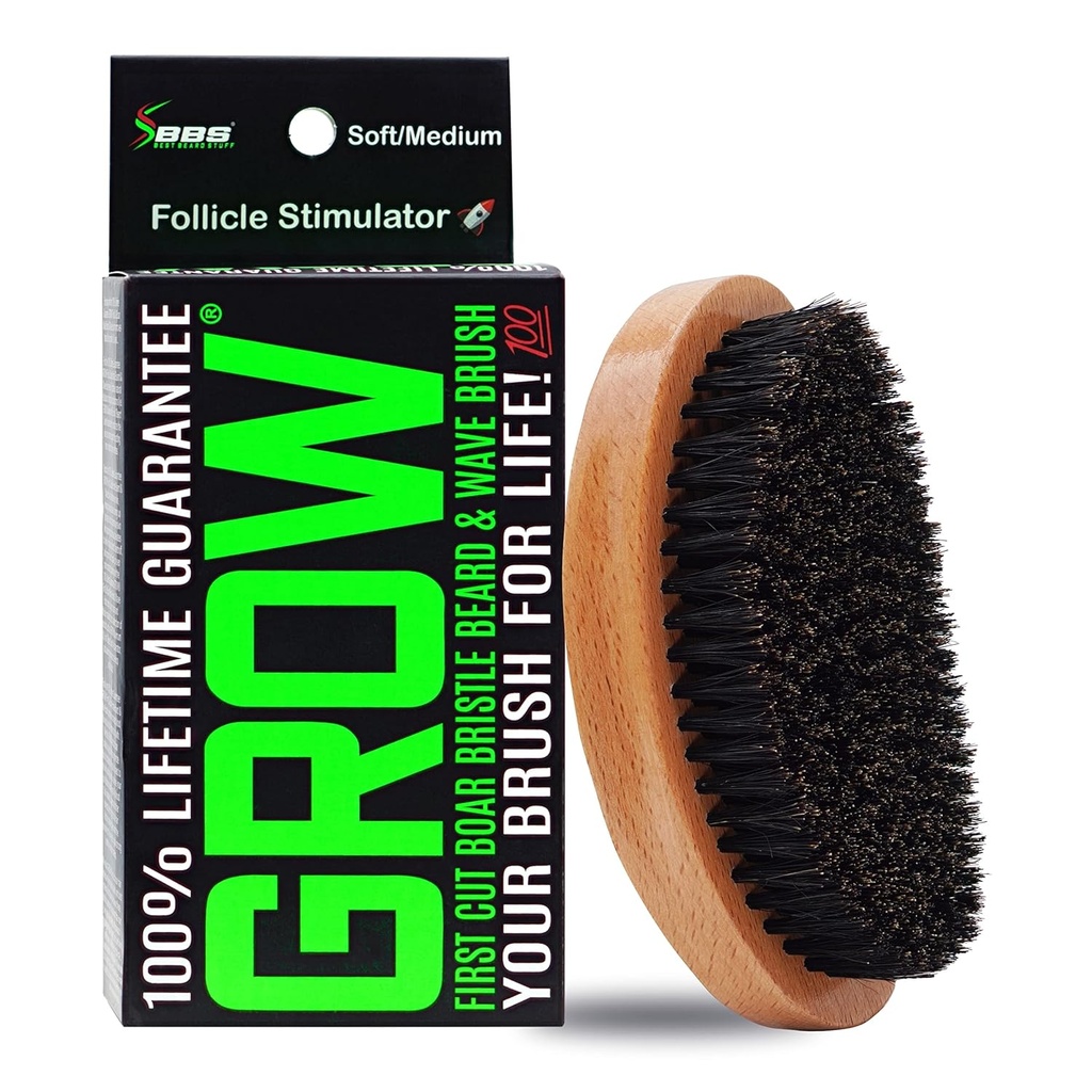 GROW Bridle Briddle Brush & 360 Wave Brush pre mužov 