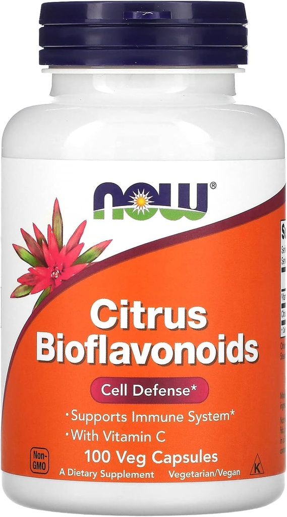 Now Foods Citrus Bioflavonoid, 100 grófov (Pack of 1)