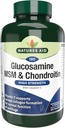 Nature's Aid Glucosamín 500mg, MSM 500mg + Chondroitín 100mg 180 Tablets