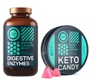 WILD PALIVO Keto Candy s MCT olejom a kolagénom a tráviacimi enzýmami s probiotickou a prebiotickou zmesou