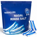 120 salinových paketov, Sinus Rinsing Pakets pre Neti Pots, Neti Pot Salt Pakets Individuálne zabalené, Nasal Rinse Pakets Neti Pot Salt pre systém zavlažovania nosa, Nasal Wash Squeeze Bottle & Sinus Relief
