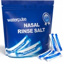 120 salinových paketov, Sinus Rinsing Pakets pre Neti Pots, Neti Pot Salt Pakets Individuálne zabalené, Nasal Rinse Pakets Neti Pot Salt pre systém zavlažovania nosa, Nasal Wash Squeeze Bottle & Sinus Relief