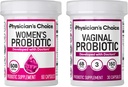 CHOICE lekára Feminine Power Duo Bundle - Vaginal Probiotic 30ct + Ženy Probiotic 60ct
