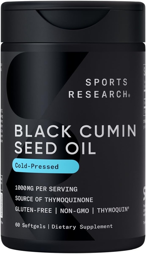 Športový výskum Black Seed Oil 1000mg 
