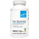XYMOGEN Iron Glycinate - Supports Hemoglobin & Iron Levels - Highly Absorbable Gentle Iron Supplement - Vegetarian, Gluten-Free & Dairy-Free - 120 Capsules