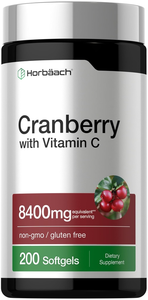 Horbäach Cranberry Pills for Women and Men 