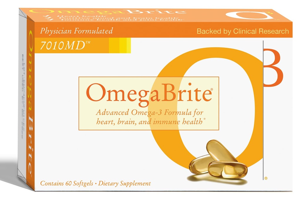 7010MD Advanced Omega-3 Formula, 92% Omega-3 s 1140 mg EPA na porciu, podporu pozitívnej nálady, zdravie mozgu, imunitné zdravie, zdravie srdca a spoločné zdravie- 60