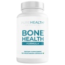 PUREHEALTH VÝSKUM Kosť Zdravie Vzorec vápnik a horčík doplnok - so železom, zinkom, meďou, vitamínom D, C, K2 a viac - kosti a kĺby Vitamíny pre ženy a mužov, 150 Kapsule