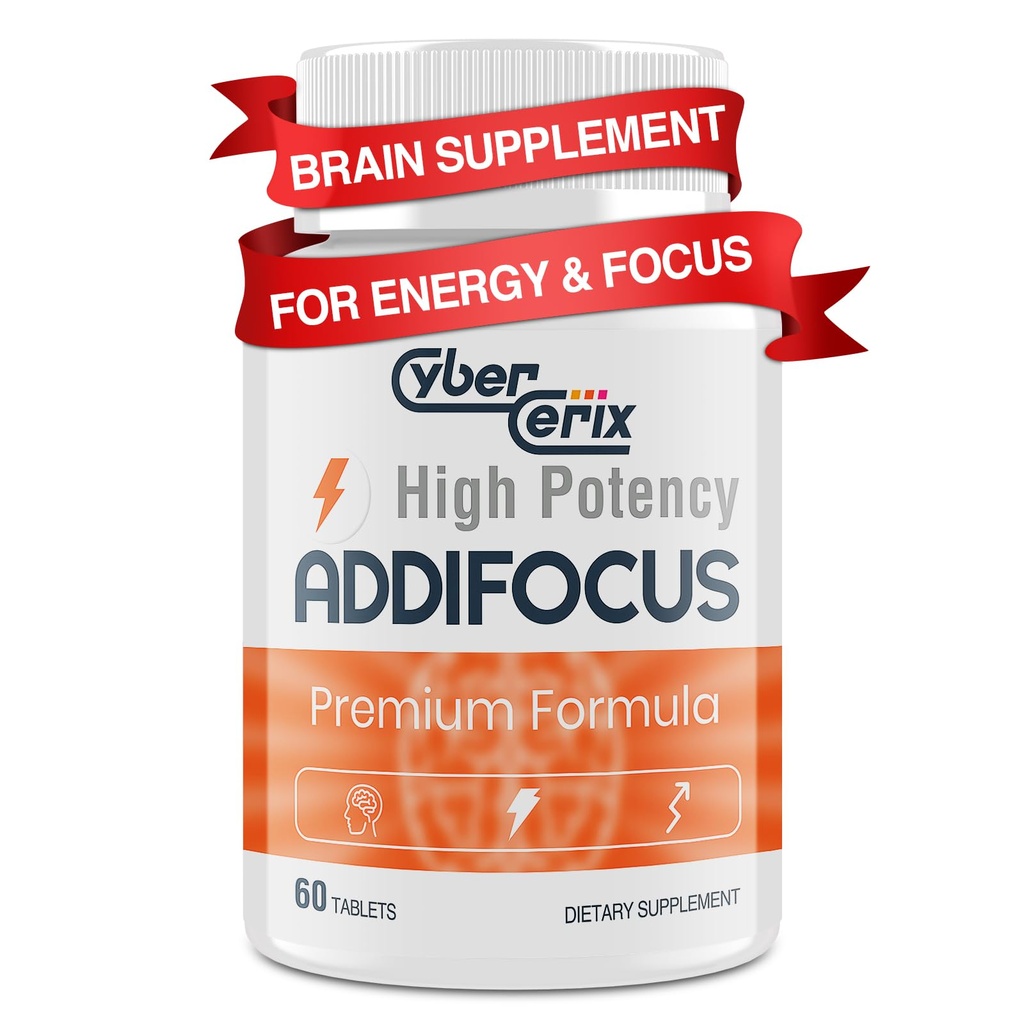 17-in-1 Brain Supplement for Memory and Focus - Nootropic Brain Supplement for Concentration, Clarity, Energy & Focus - Prírodný kofeín zmes s vitamínmi, aminokyselinami a bylinnými extraktmi - 60 tabliet