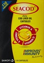 Merck SevenSeas Original Cod Liver Oil Capsules- 500 Pieces - Free EXPEDITE Shipping