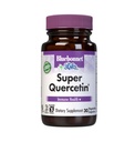 Bluebonnet Nutrition Super Quercetin Rastlinné Kapsule, Vitamín C Formula, Najlepšie pre Sezónne a imunitné podpory, Negeneticky, Gluten Free, Soy Free, Mlieko bez, Kosher, 30 Rastlinné Kapsule