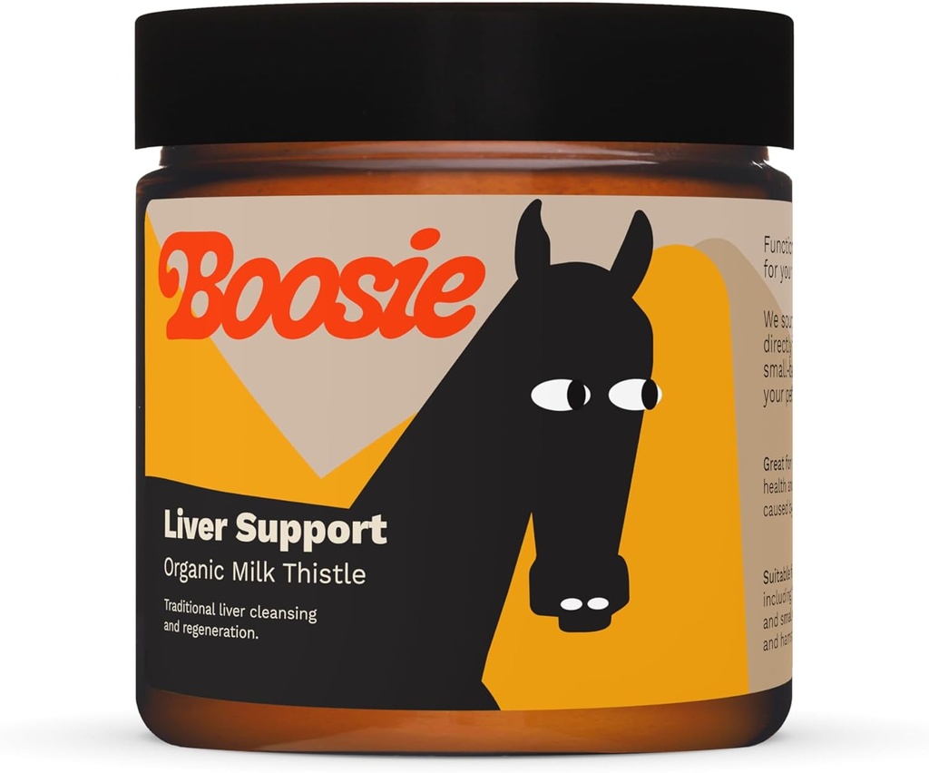 Boosie organické mlieko Thitle prášok pre psy a mačky - podporuje funkcie pečene a imunitný systém - Antioxidant - Bohatý na silymarín - 100% prírodné bez prísad alebo konzervačných látok - Pet Nutrition