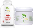 Tart Cherry Extract a terapeutické spoločné nepohodlie Topický krém Bundle