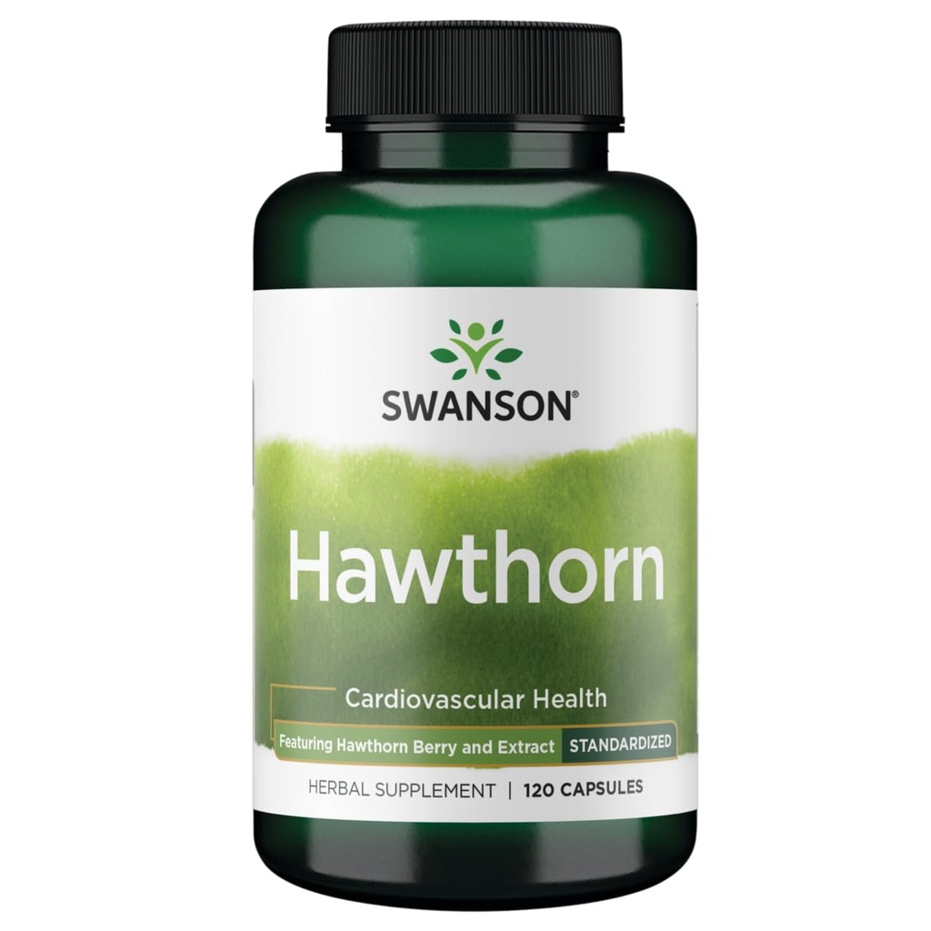 Swanson Hawthorn Extract (štandardizovaný) 250 miligramov 120 kapsúl