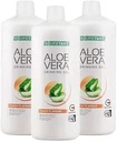 LR Lifetakt Aloe Vera Pitting Gel Peach Chuť Zdravá starostlivosť Muži Pit každý deň Prírodná liečba Sada 3-1000 ml./33.3 fl.oz