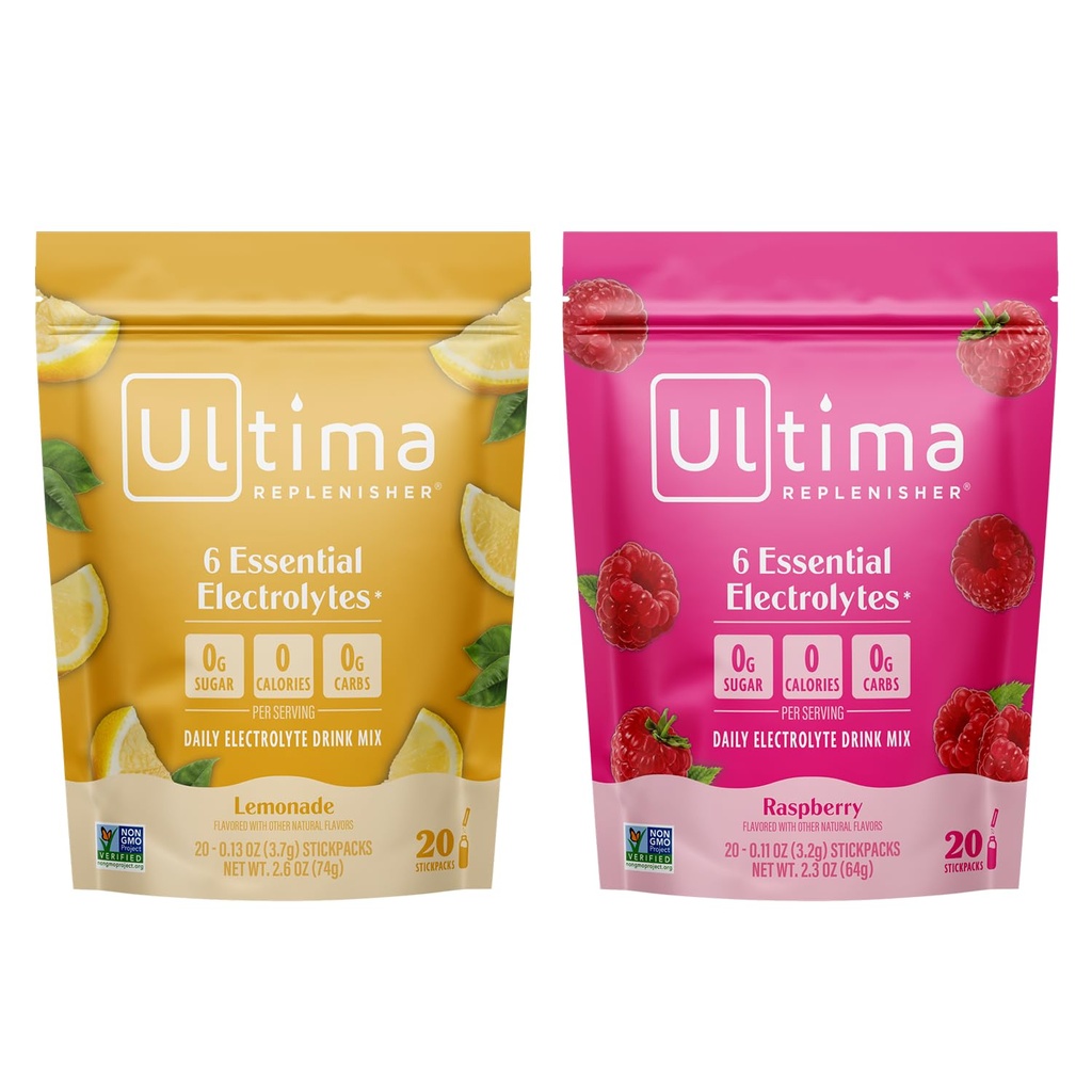 Ultima Replenisher Elektrolyte Powder Drink Mix Bundle 