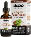 ParaGuard Cleanse Liquid Organic Detox - Organic Intestinal Guard Formule Supplement for Humans with Black Walnut Wormwood Clove & Oregano Tincture - Natural Herbal Intestine Body Gut Cleanser 2 oz