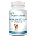Imunitná podpora pre psy Plus Antioxidant, Reishi, Shiitake, Maitake, Turecko chvostové huby pre psy, s koenzýmom Q10, selén, vitamín A, 120 žuvacie tablety