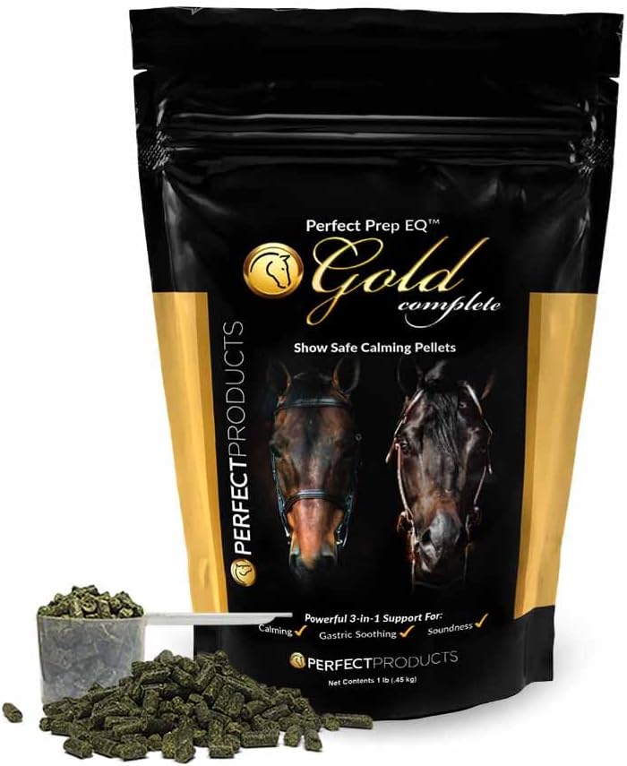 Perfektná príprava EQTM Gold Kompletné upokojujúce pelety (1LB)