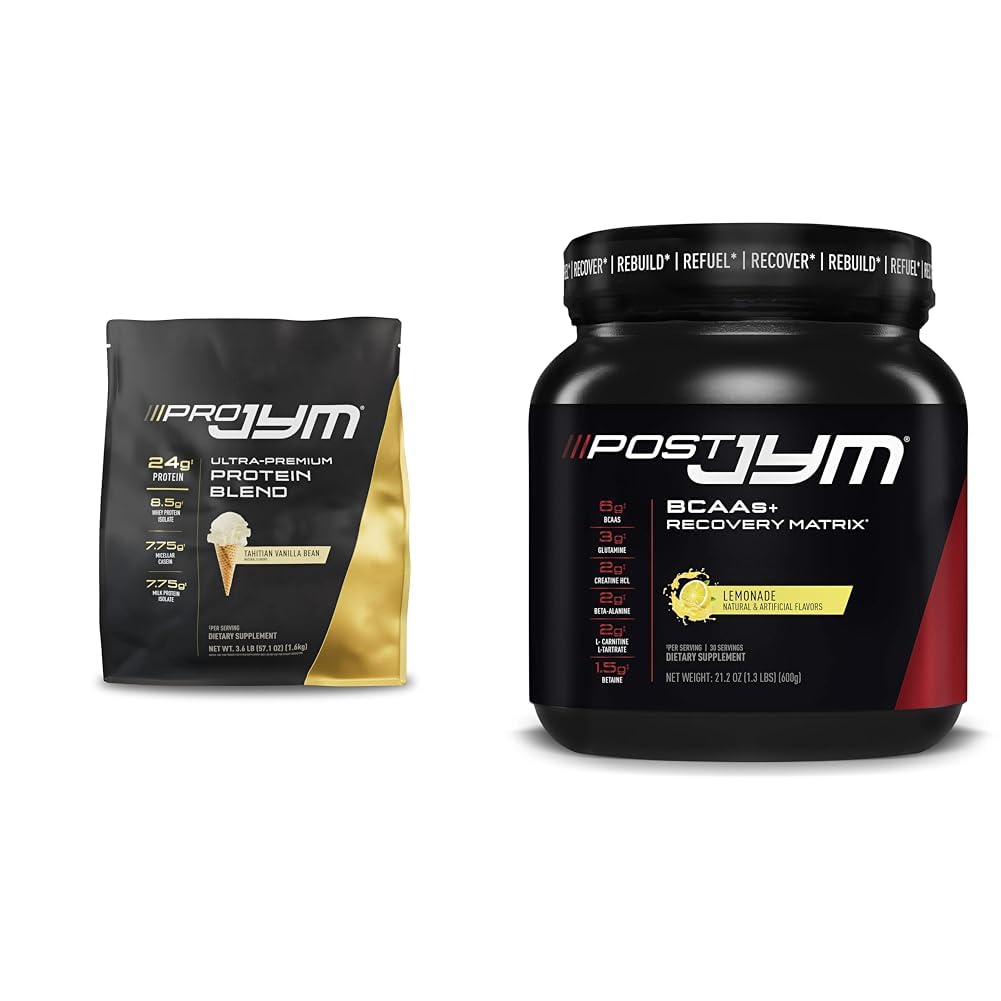 PRO JYM 45 Slúži proteínový prášok a po JYM Active Matrix Post-Workout doplnky