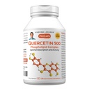 ANDREW LESSMAN Quercetin 500 mg - 30 kapsúl - 500 mg Unikátny Quercetin Fosfolipidový komplex, vysoko absorpčná formula na podporu zdravého srdca, cirkulácie a imunitnej funkcie. Žiadne prídavné látky.