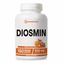 Pure Diosmin 1000mg Complex Formula, 150 Kapsule, Citrus Bioflavonoids Rich Fruit Extract, 100% Vegetarián, Non-GMO & Gluten Free Diosmin Supplement