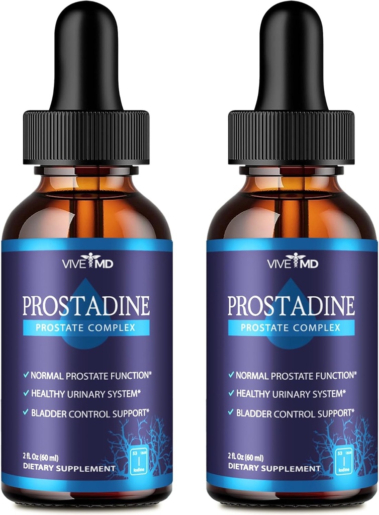 Vive MD Prostadine kvapky pre zdravie prostaty, močový mechúr Urinačné problémy - Prostadine oficiálne kvapka Formula pre extra silu s granátovým jablkom - Prostadine Recenzie (Obrat z 2)