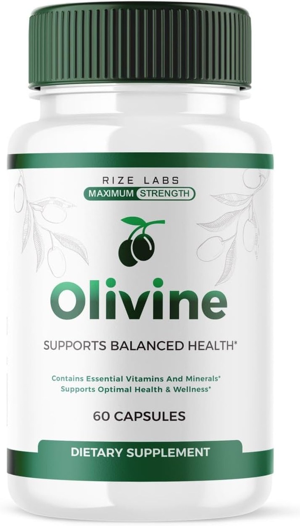 Rize labs (Oficiálne Olivine Chudnutie Supplement, Superfood Kapsule pre Total Body Wellness a zdravý životný štýl, Pills od Leaner Physique, Oli Vine Recenzia, Advanced (60 Kapsule)