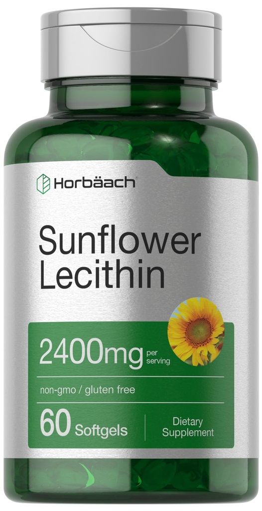 Horbäach Slnečnica Lecithin Softgel Kapsule 