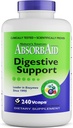 AbsorbAid Digestive Enzymes 240 vCaps, preukázané zvýšiť Vital Nutrient Absorpcia až o 71%