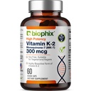 biofilx vitamín K2 MK-7 300mcg, 60 Vegan kapsuly 