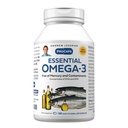 Andrew LESSMAN Essential Omega-3 Unflaved - 180 Softgels - Ultra-pure, High Potency Omega-3 Oils. Vysoká DHA, žiadne žalúdočné ťažkosti, žiadne kontaminanty, žiadna ortuť. Malé ľahko prehltnúť Softgels