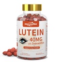 Luteín a zeaxantín Supplement Softgels: Očné vitamíny a doplnky s vitamínmi C, E, Omega 3, luteín a zeaxantín pre zlepšenie zraku a uľavenie od únavy očí
