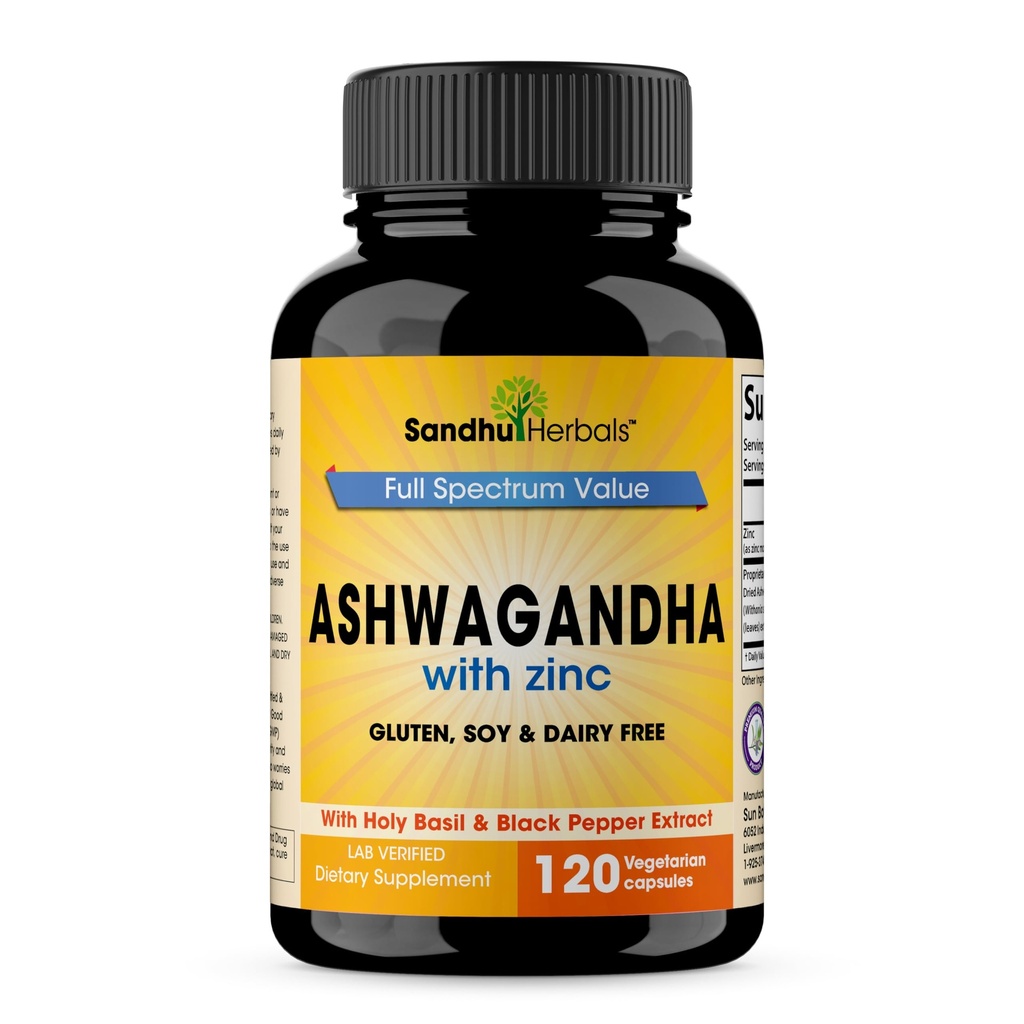 SANDHUHERBALS Sandhu Herbals Ashwagandha Supplement