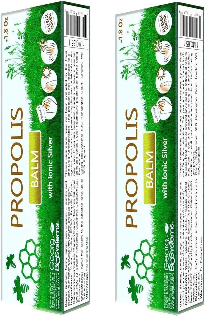 Sada 2 Propolis Balm s iónovým striebrom 30g/1 Oz