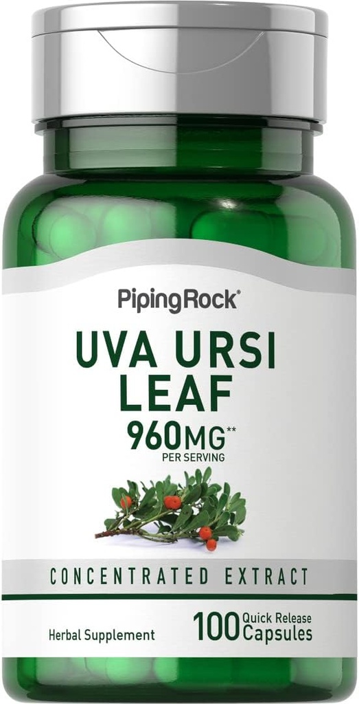 Piping Rock Uva Ursi Kapsule 