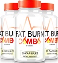 (3 balenie) Fat Burn Combo Kapsule, FatBurn Combo Keto Formula, Všetky prírodné chudnutie doplnok k dosiahnutiu zdravého vzhľadu tela, Keto Fitness pilulky, oficiálne recenzie (180 Kapsule)