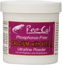 Rep-Cal Vápnik bez fosforu s vitamínom D3 - Ultrafínny prášok 3.3 oz - balenie 6 ks