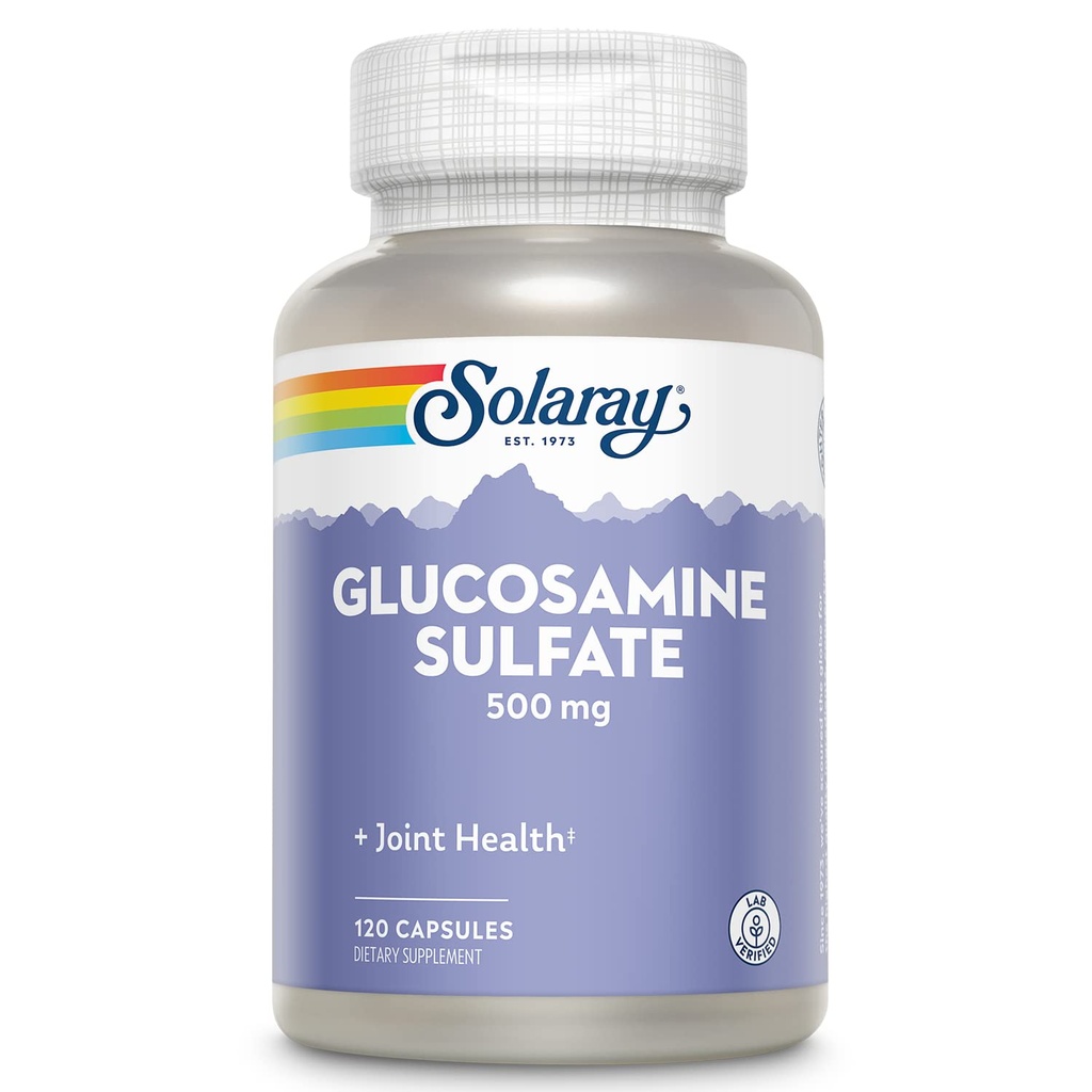 SOLARAY Glukozamín sulfát 500 mg