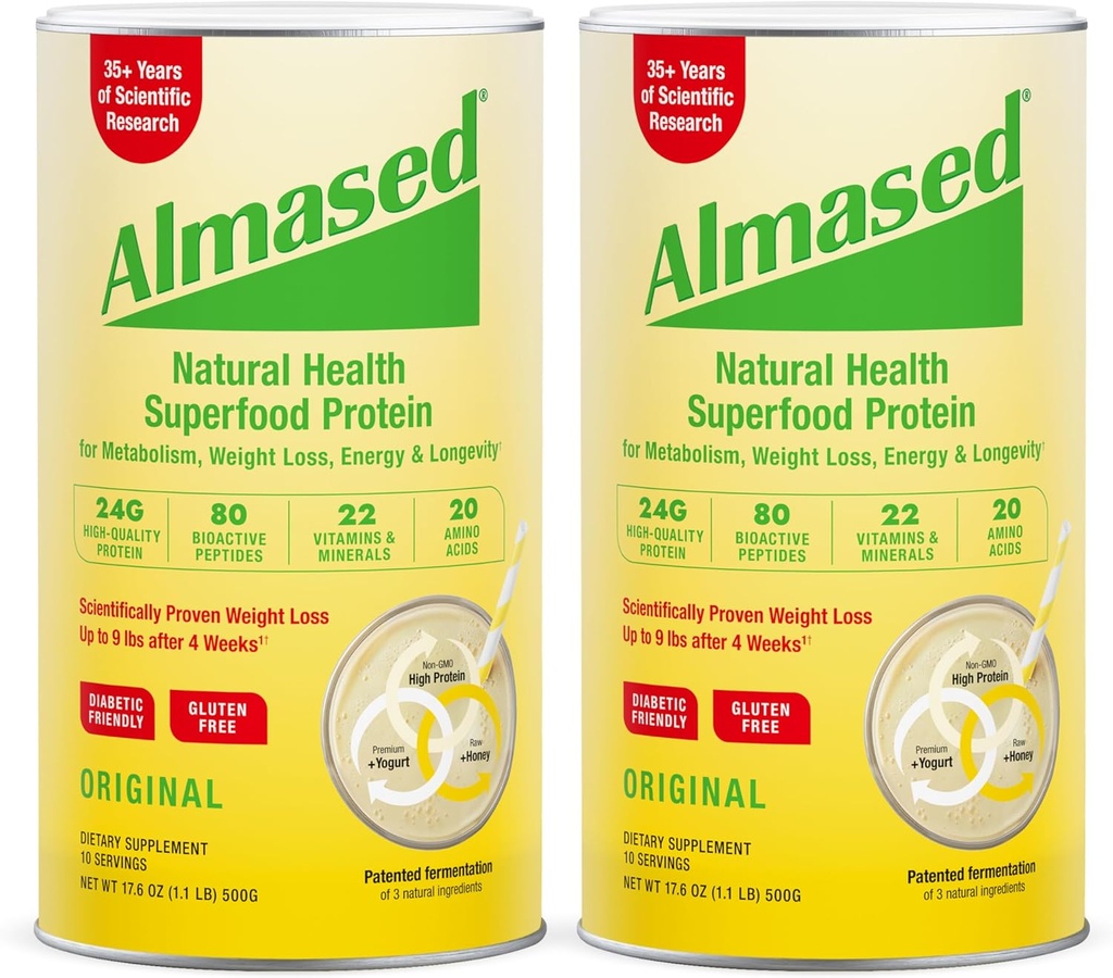 Almased Multi Protein Powder podporuje chudnutie (Pack of 2)