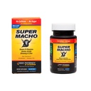 Super Macho Dietary Supplement with High Potency Zinok & 7 B Vitamíny, bez konzervačných látok, cukor alebo kofeín, Made in USA, 50 Softgels (1 balenie)