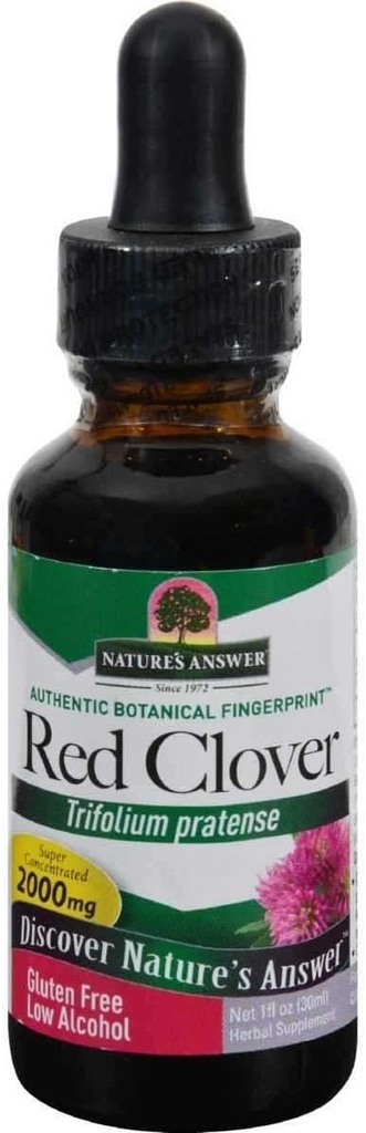 Nature's Answer Red Clover Flowering Tops, 1-Fluid Ounces 