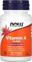 Teraz potraviny Vitamín A 10 000 IU 100 Sgels