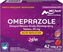 Rite Aid Omeprazol Oneskorené uvoľnenie Perorálne rozpadajúce sa tablety, Jahodová chuť, 20 mg 